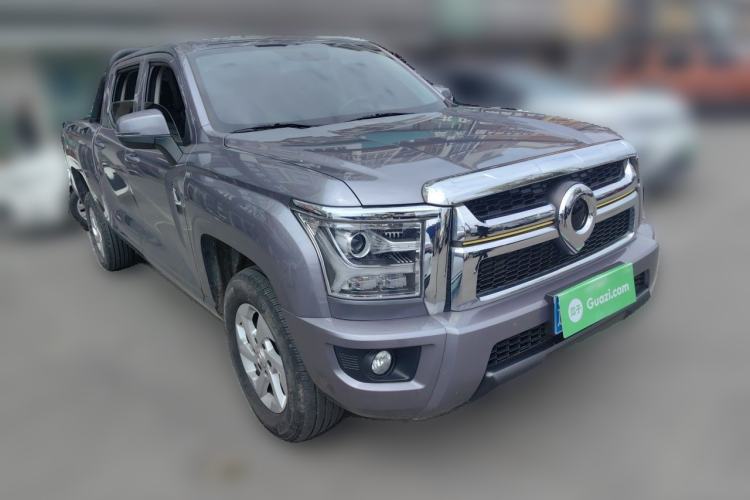 Used Great Wall King Kong Poer 2023 2.0T Automatic Gasoline Two-Wheel-Drive Elite Version Flatbed GW4C20C Front Right 45 Deg