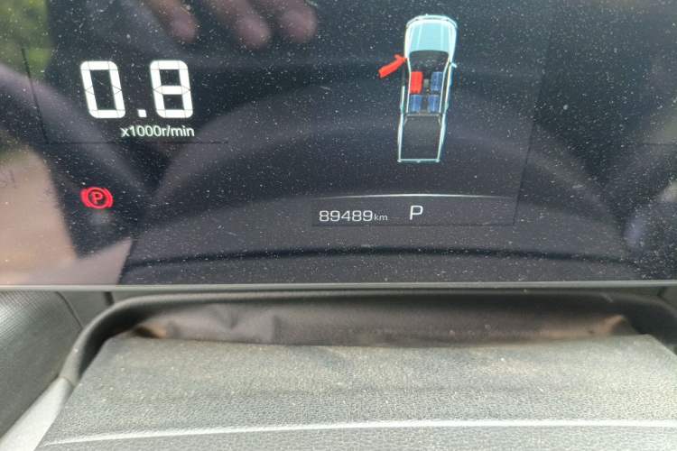 Used Great Wall King Kong Poer 2023 2.0T Automatic Diesel Two-Wheel-Drive Elite Version Flatbed GW4D20M Odometer Close Up