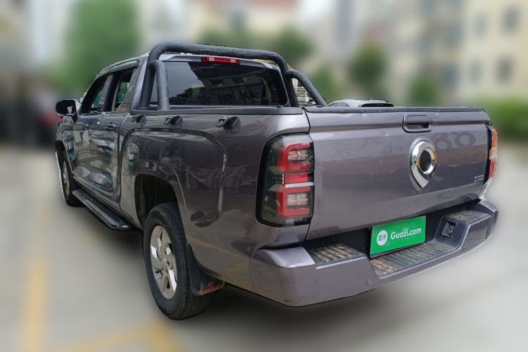 Used Great Wall King Kong Poer 2023 2.0T Automatic Diesel Two-Wheel-Drive Elite Version Flatbed GW4D20M Rear Left 45 Deg