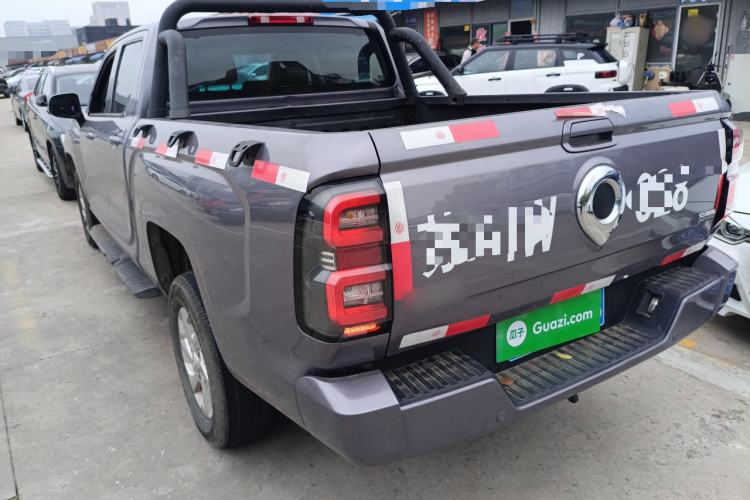 Used Great Wall King Kong Poer 2023 2.0T Automatic Diesel Two-Wheel-Drive Elite Version Flatbed GW4D20M Rear Left 45 Deg
