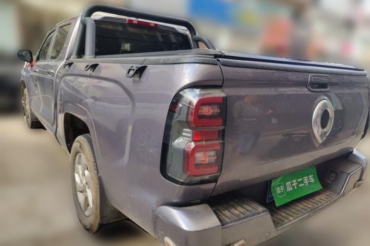 Used Great Wall King Kong Poer 2023 2.0T Automatic Diesel Two-Wheel Drive Elite Version with Long Bed – GW4D20M Rear Left 45 Deg