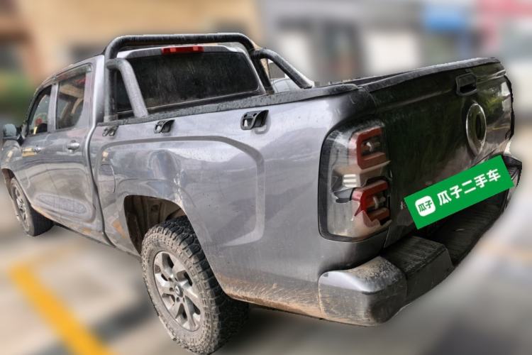 Used Great Wall King Kong Poer 2023 2.0T Automatic Diesel 4x4 Elite Edition Flatbed GW4D20M Rear Left 45 Deg