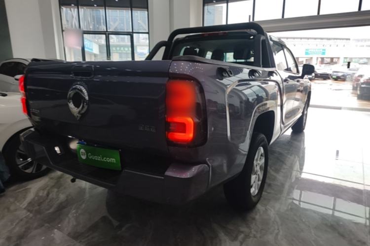 Used Great Wall King Kong Poer 2023 2.0T Automatic Diesel Two-Wheel-Drive Elite Version Flatbed GW4D20M Rear Right 45 Deg