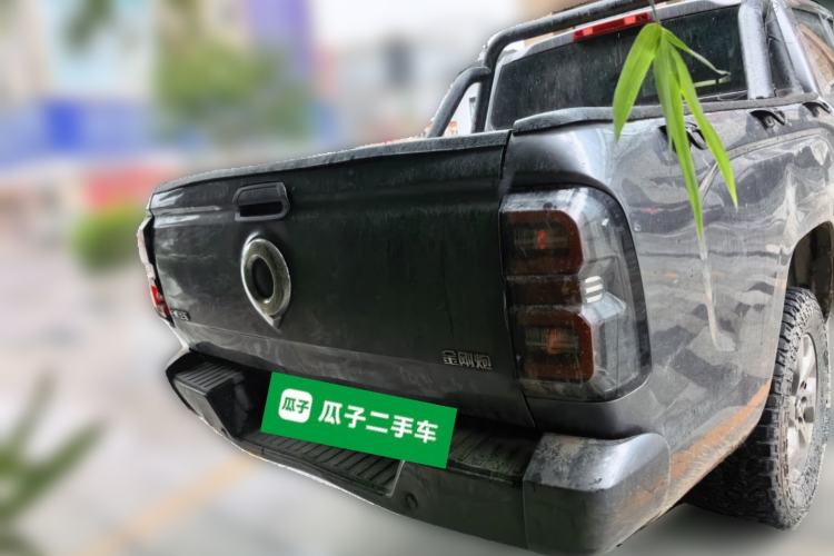 Used Great Wall King Kong Poer 2023 2.0T Automatic Diesel 4x4 Elite Edition Flatbed GW4D20M Rear