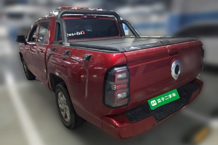 Used Great Wall King Kong Poer 2023 2.0T Automatic Gasoline Two-Wheel Drive Elite Version Standard Cab GW4C20C Rear Left 45 Deg