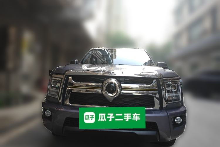 Used Great Wall King Kong Poer 2023 2.0T Automatic Diesel Two-Wheel-Drive Elite Version Flatbed GW4D20M Front