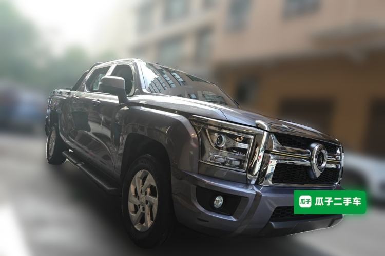 Used Great Wall King Kong Poer 2023 2.0T Automatic Diesel Two-Wheel-Drive Elite Version Flatbed GW4D20M Front Right 45 Deg