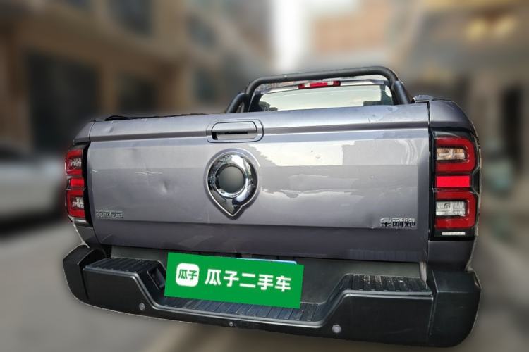 Used Great Wall King Kong Poer 2023 2.0T Automatic Diesel Two-Wheel-Drive Elite Version Flatbed GW4D20M Rear