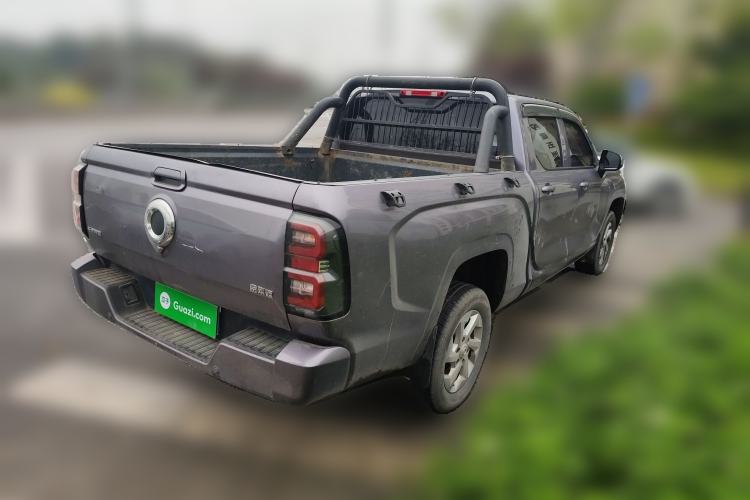 Used Great Wall King Kong Poer 2023 2.0T Manual Diesel Two-Wheel Drive Entrepreneurial Version with Long Flat Bed GW4D20M Rear Right 45 Deg