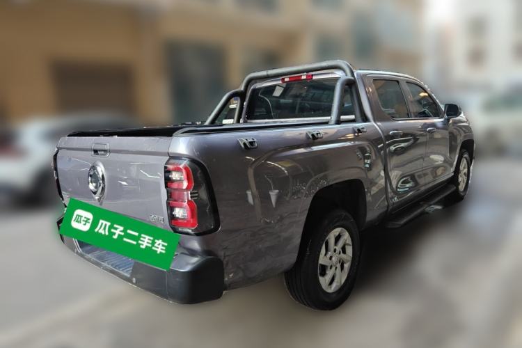 Used Great Wall King Kong Poer 2023 2.0T Automatic Diesel Two-Wheel-Drive Elite Version Flatbed GW4D20M Rear Right 45 Deg