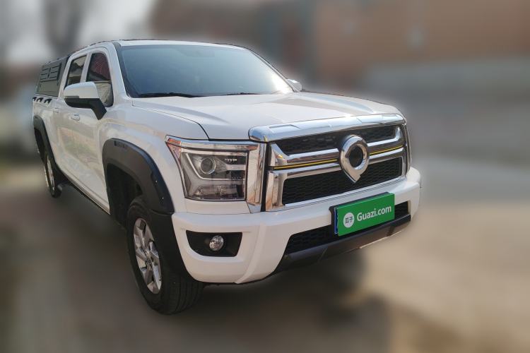 Used Great Wall King Kong Poer 2023 2.0T Automatic Diesel Two-Wheel Drive Elite Version with Long Bed – GW4D20M Front Right 45 Deg