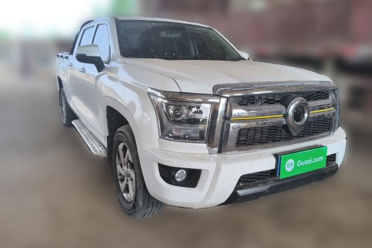 Used Great Wall King Kong Poer 2023 2.0T Automatic Diesel Two-Wheel-Drive Elite Version Flatbed GW4D20M Front Right 45 Deg