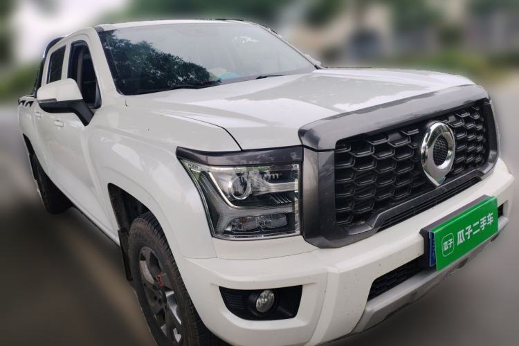 Used Great Wall King Kong Poer 2023 2.0T Manual Diesel 4x4 Elite Long-Box Flatbed GW4D20M Front Right 45 Deg
