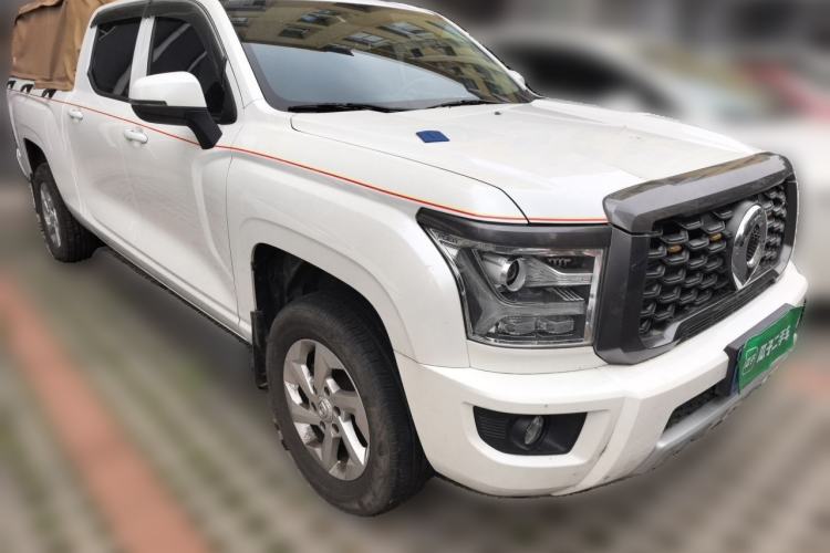 Used Great Wall King Kong Poer 2023 2.0T Manual Gasoline Two-Wheel-Drive Base Version with Long Bed – GW4C20C Front Right 45 Deg