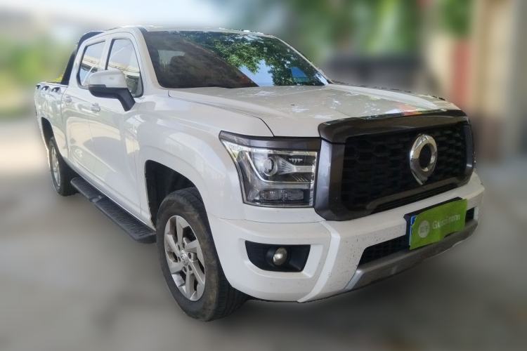 Used Great Wall King Kong Poer 2023 2.0T Manual Diesel Two-Wheel Drive Entrepreneurial Version with Long Flat Bed GW4D20M Front Right 45 Deg