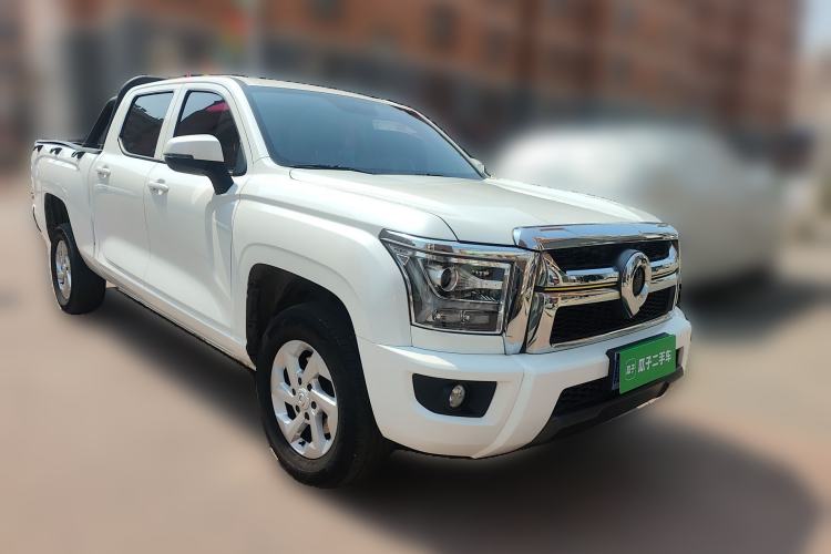 Used Great Wall King Kong Poer 2023 2.0T Automatic Diesel Two-Wheel-Drive Elite Version Flatbed GW4D20M Front Right 45 Deg
