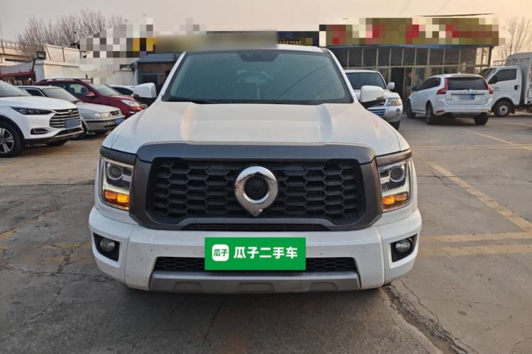Used Great Wall King Kong Poer 2023 2.0T Manual Diesel Two-Wheel Drive Entrepreneurial Version with Long Flat Bed GW4D20M Front