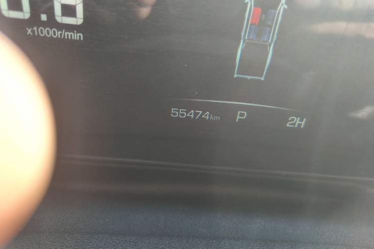 Used Great Wall King Kong Poer 2023 2.0T Automatic Diesel 4x4 Elite Long-Box GW4D20M Odometer Close Up