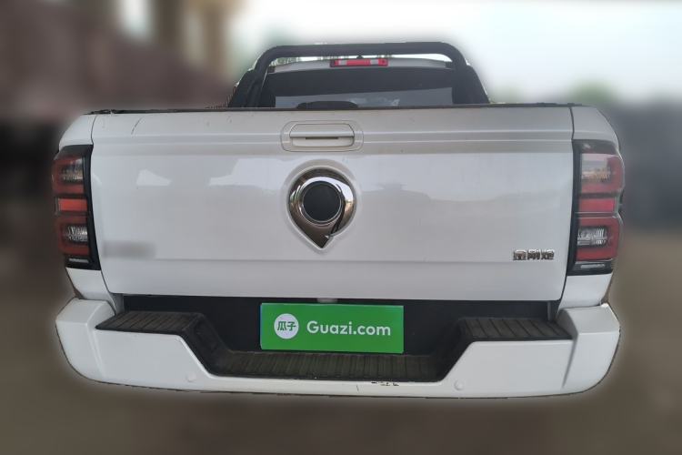 Used Great Wall King Kong Poer 2023 2.0T Automatic Diesel Two-Wheel-Drive Elite Version Flatbed GW4D20M Rear