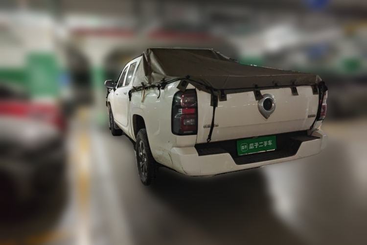 Used Great Wall King Kong Poer 2023 2.0T Manual Diesel 4x4 Elite Long-Box Version GW4D20M Rear Left 45 Deg