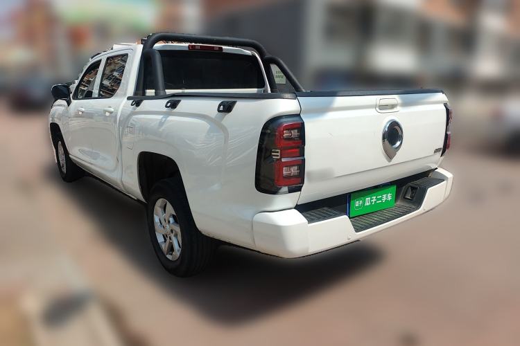Used Great Wall King Kong Poer 2023 2.0T Automatic Diesel Two-Wheel-Drive Elite Version Flatbed GW4D20M Rear Left 45 Deg