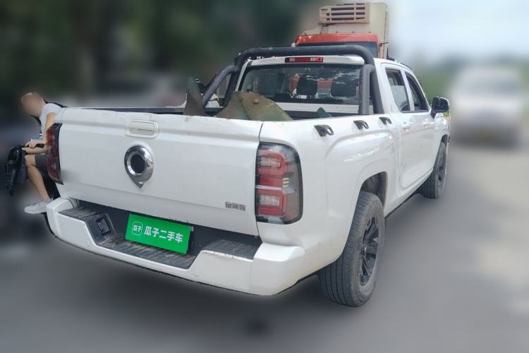 Used Great Wall King Kong Poer 2023 2.0T Manual Gasoline Two-Wheel-Drive Base Version with Long Bed – GW4C20C Rear Right 45 Deg