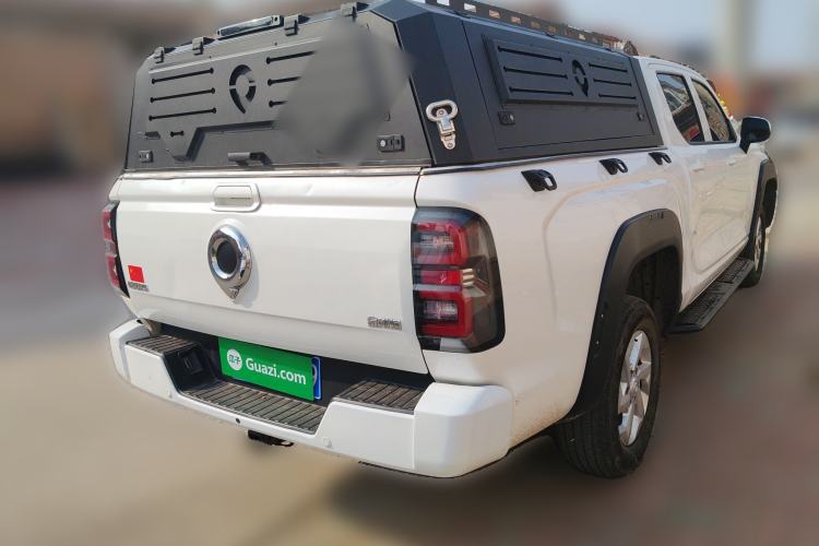 Used Great Wall King Kong Poer 2023 2.0T Automatic Diesel Two-Wheel Drive Elite Version with Long Bed – GW4D20M Rear Right 45 Deg