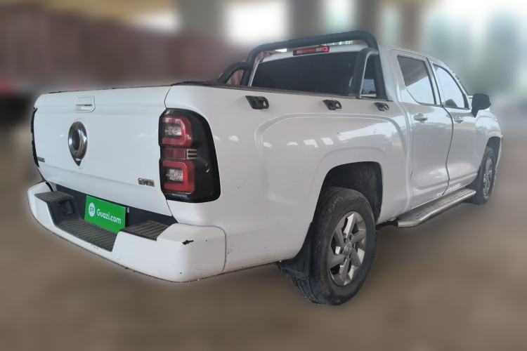 Used Great Wall King Kong Poer 2023 2.0T Automatic Diesel Two-Wheel-Drive Elite Version Flatbed GW4D20M Rear Right 45 Deg