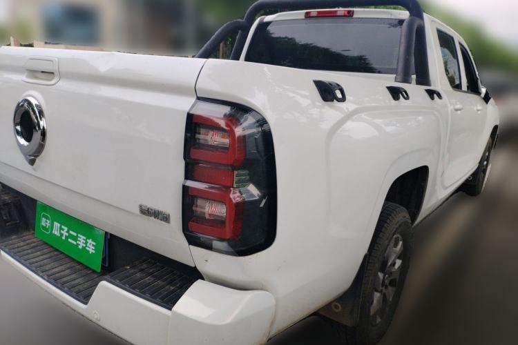 Used Great Wall King Kong Poer 2023 2.0T Manual Diesel 4x4 Elite Long-Box Flatbed GW4D20M Rear Right 45 Deg
