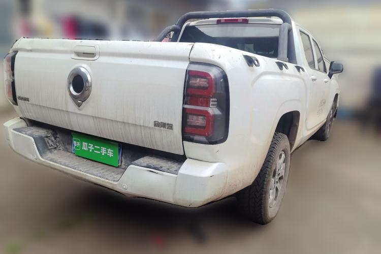 Used Great Wall King Kong Poer 2023 2.0T Automatic Diesel 4x4 Elite Edition Flatbed GW4D20M Rear Right 45 Deg