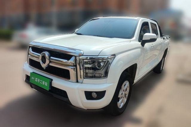 Used Great Wall King Kong Poer 2023 2.0T Automatic Diesel Two-Wheel-Drive Elite Version Flatbed GW4D20M