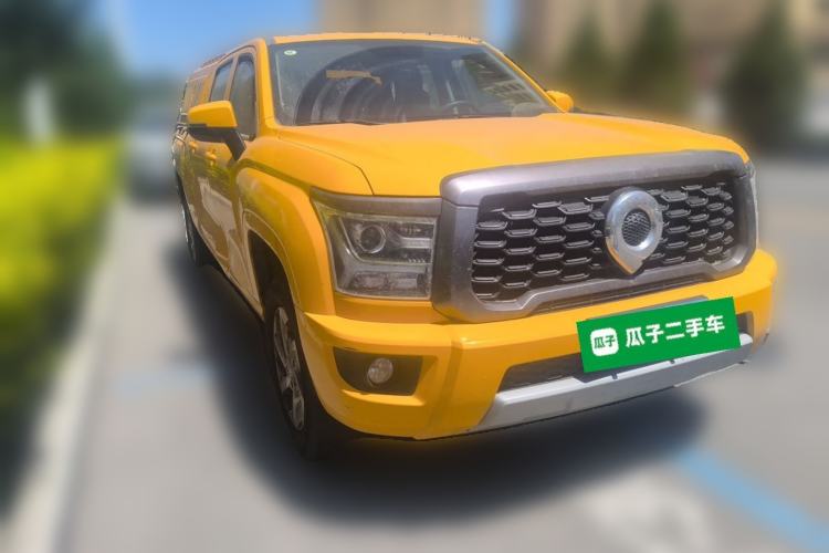 Used Great Wall King Kong Poer 2023 2.0T Manual Gasoline Two-Wheel-Drive Elite Version with Long Bed – GW4C20C Front Right 45 Deg