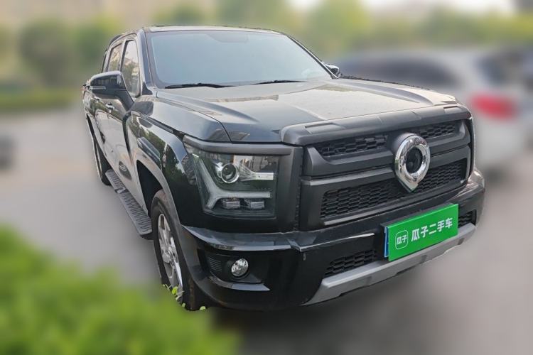 Used Great Wall King Kong Poer 2024 2.0T Automatic 8AT Diesel Two-Wheel-Drive Elite Flatbed Front Right 45 Deg