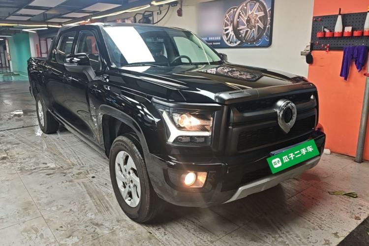 Used Great Wall King Kong Poer 2024 2.0T Automatic 8AT Diesel Two-Wheel Drive Elite Version with Extended Cabin Front Right 45 Deg