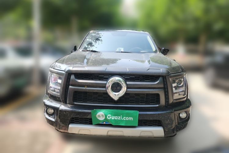 Used Great Wall King Kong Poer 2024 2.0T Automatic 8AT Gasoline Two-Wheel-Drive Elite Version with Flat Bed Front