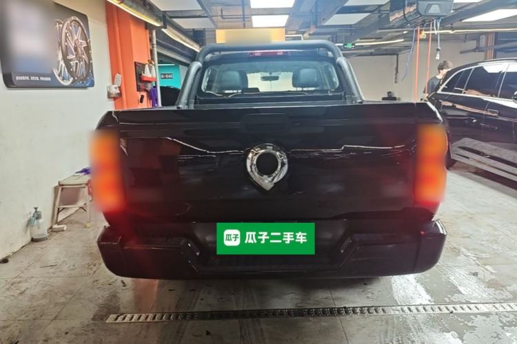 Used Great Wall King Kong Poer 2024 2.0T Automatic 8AT Diesel Two-Wheel Drive Elite Version with Extended Cabin Rear