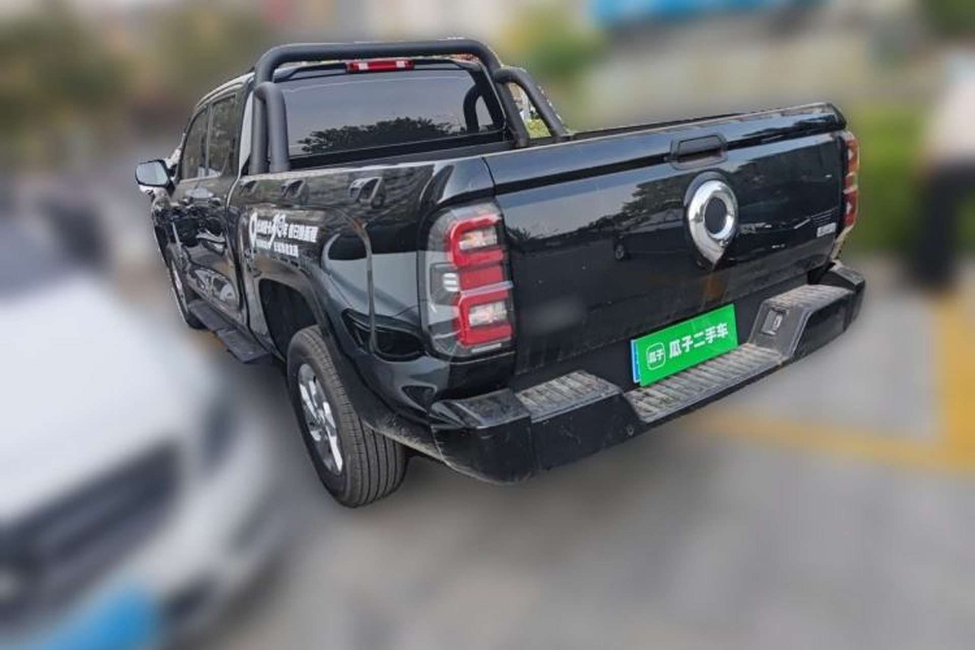 Used Great Wall King Kong Poer 2024 2.0T Automatic 8AT Diesel Two-Wheel-Drive Elite Flatbed Rear Left 45 Deg