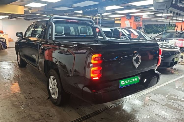 Used Great Wall King Kong Poer 2024 2.0T Automatic 8AT Diesel Two-Wheel Drive Elite Version with Extended Cabin Rear Left 45 Deg