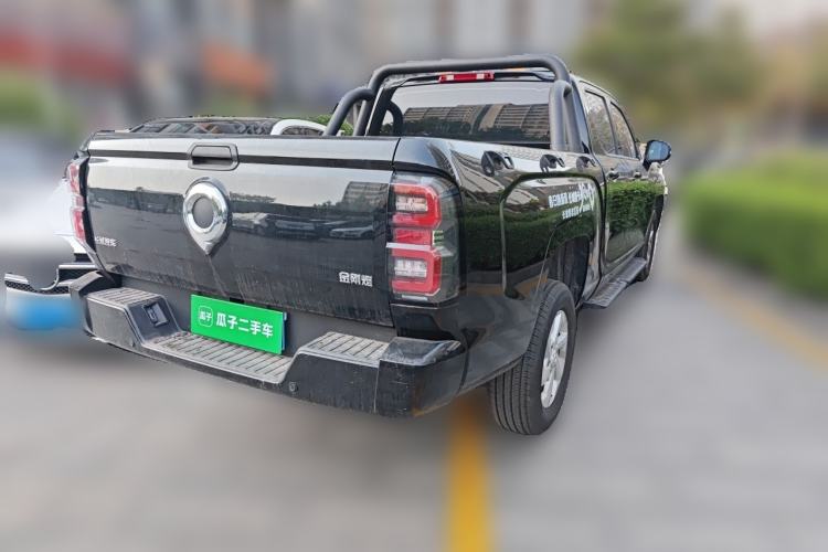 Used Great Wall King Kong Poer 2024 2.0T Automatic 8AT Diesel Two-Wheel-Drive Elite Flatbed Rear Right 45 Deg
