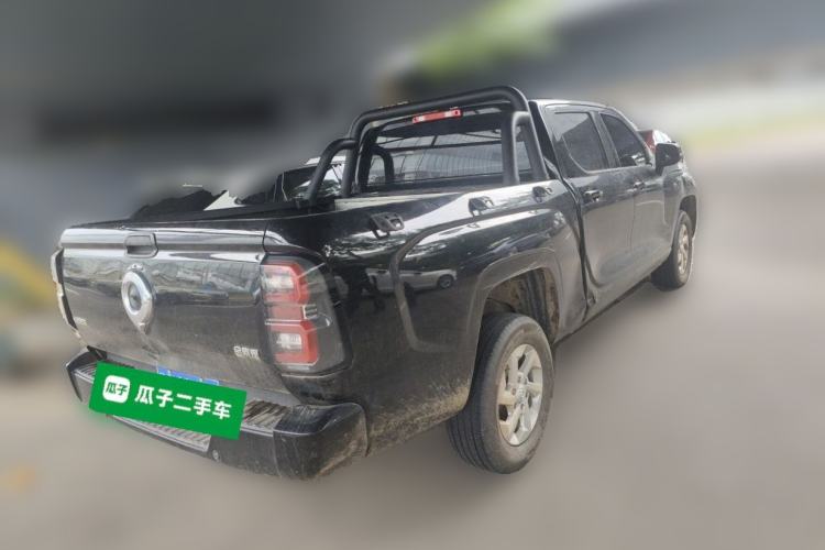 Used Great Wall King Kong Poer 2024 2.0T Manual Diesel 4x4 Elite Flatbed Rear Right 45 Deg