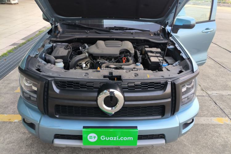Used Great Wall King Kong Poer 2024 2.0T Automatic 8AT Diesel Two-Wheel-Drive Elite Flatbed Engine Bay