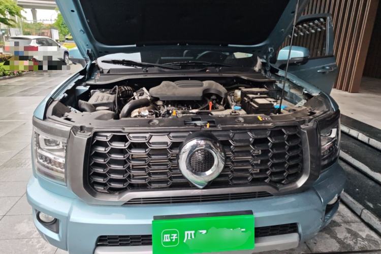 Used Great Wall King Kong Poer 2024 2.0T Manual Diesel Two-Wheel Drive Elite Flatbed Engine Bay