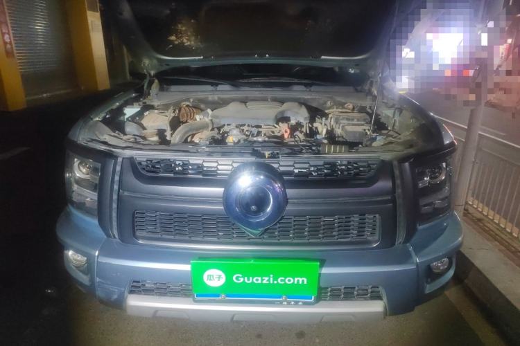 Used Great Wall King Kong Poer 2024 2.0T Automatic 8AT Diesel 4x4 Elite Standard Cab Engine Bay