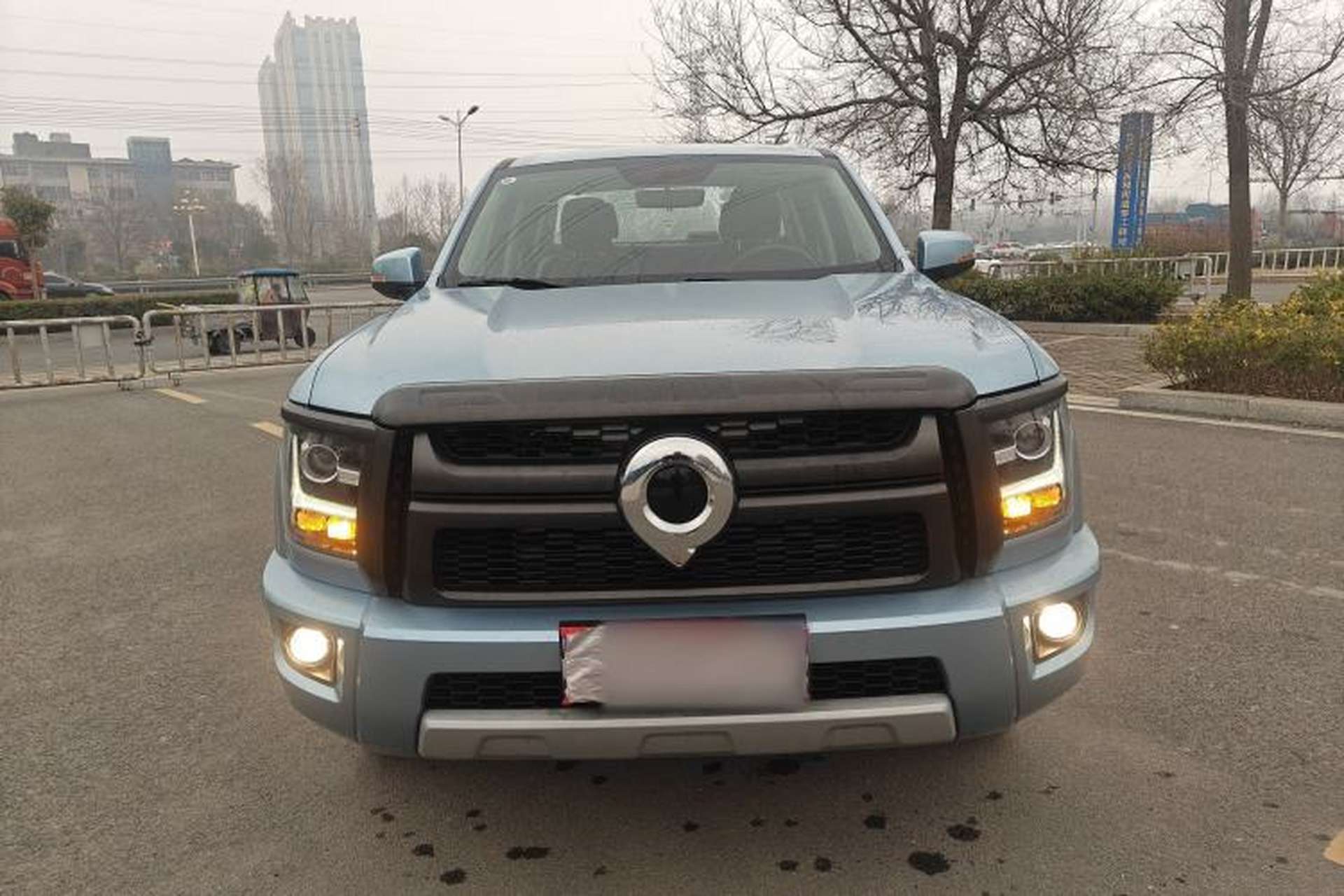 Used Great Wall King Kong Poer 2024 2.0T Automatic 8AT Diesel Two-Wheel-Drive Elite Flatbed Exterior 2