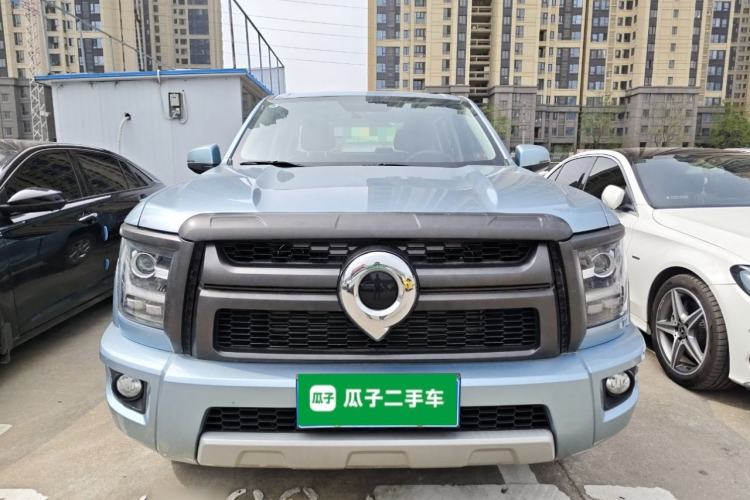 Used Great Wall King Kong Poer 2024 2.0T Automatic 8AT Diesel Two-Wheel-Drive Navigation Edition Flatbed Front