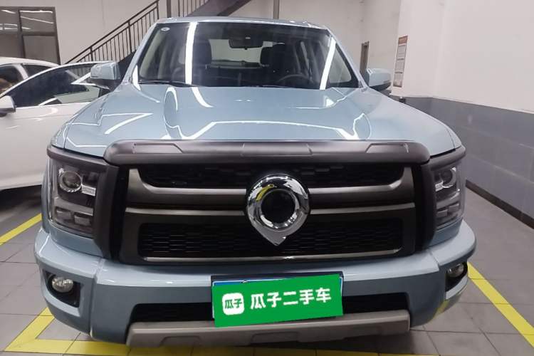 Used Great Wall King Kong Poer 2024 2.0T Automatic 8AT Diesel Two-Wheel-Drive Navigation Edition Flatbed Front