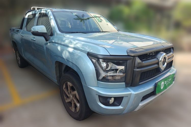 Used Great Wall King Kong Poer 2024 2.0T Automatic Diesel Two-Wheel Drive Elite Version with Long Bed Front Right 45 Deg