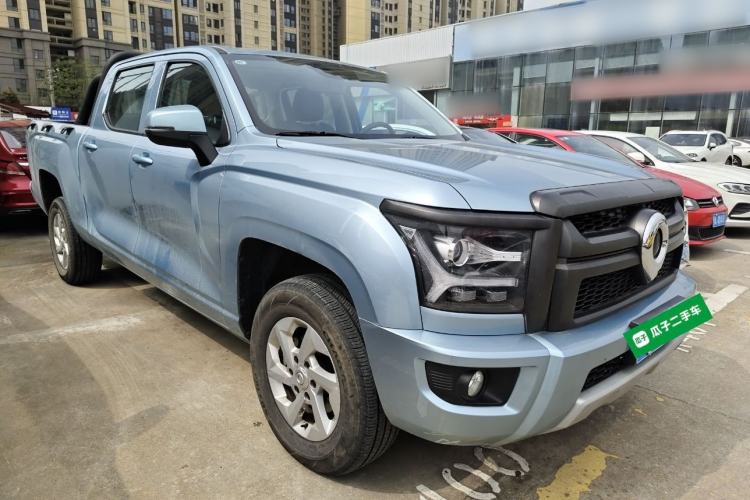 Used Great Wall King Kong Poer 2024 2.0T Automatic 8AT Diesel Two-Wheel-Drive Navigation Edition Flatbed Front Right 45 Deg