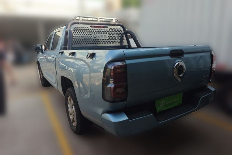 Used Great Wall King Kong Poer 2024 2.0T Automatic Diesel Two-Wheel Drive Elite Version with Long Bed Rear Left 45 Deg