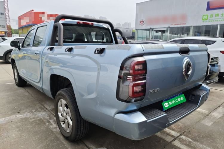 Used Great Wall King Kong Poer 2024 2.0T Automatic 8AT Diesel Two-Wheel-Drive Navigation Edition Flatbed Rear Left 45 Deg